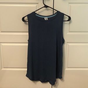 Teal Racerback Workout Top